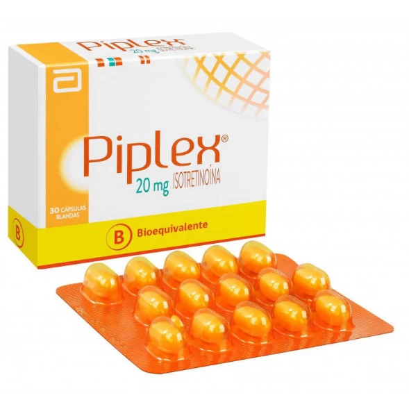 PIPLEX 20 MG (ISOTRETINOINA) X 30 CAP