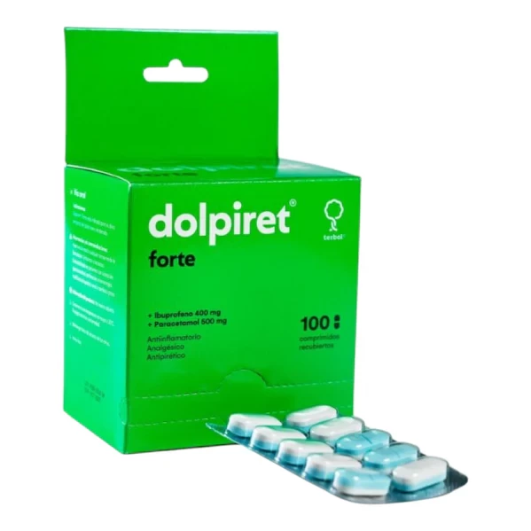 DOLPIRET FORTE X 100 IBUPROFENO+ PARACETAMOL
