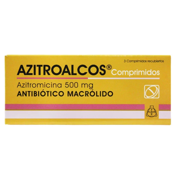 AZITROALCOS 500 MG X 3