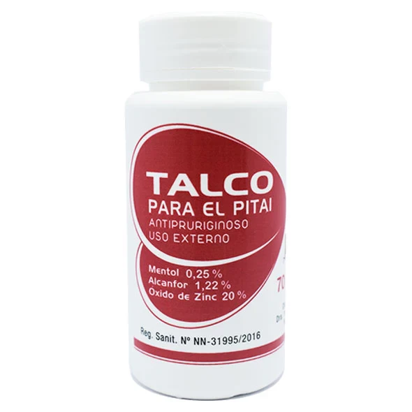 TALCO PARA EL PITAI 70 GR.
