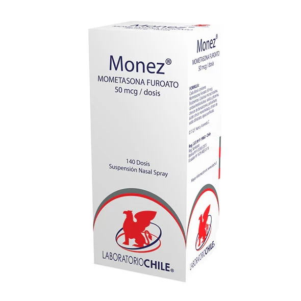 MONEZ 50 MCG SPRAY nasal 140 Dosis (MOMETASONA)