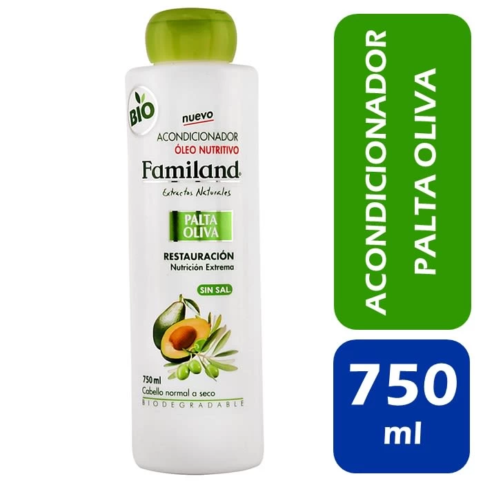 ACONDICIONADOR FAMILAND PALTA OLIVA X 750 ML REF.3495