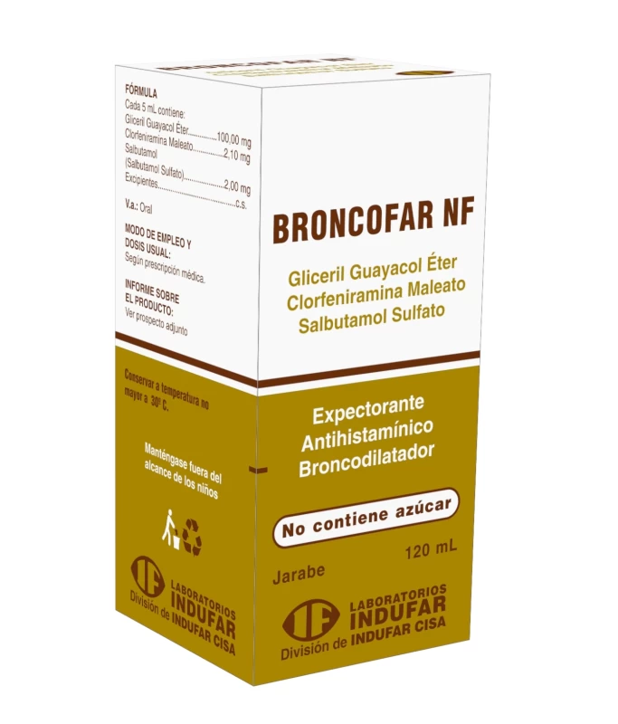 BRONCOFAR JARABE 120 ML