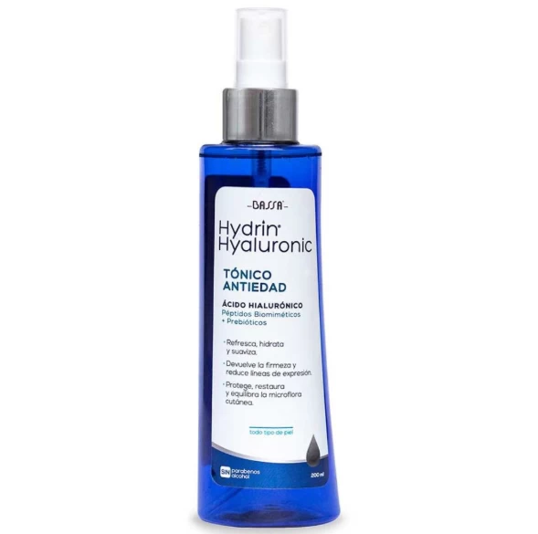BASSA HYDRIN HYALURONIC TONICO ANTIEDAD X 200 ML REF. 1228
