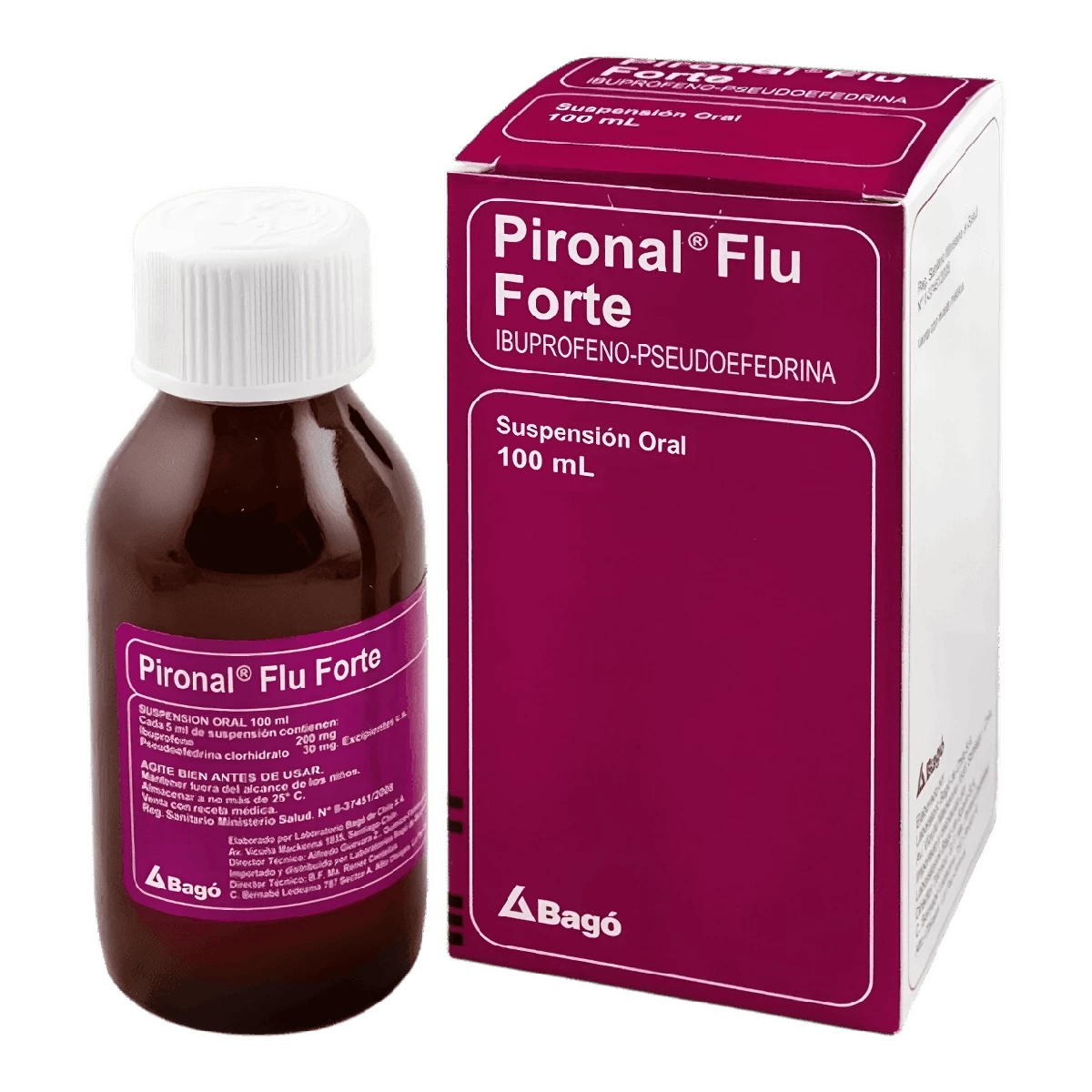PIRONAL FLU FTE SUSP. 100 ML