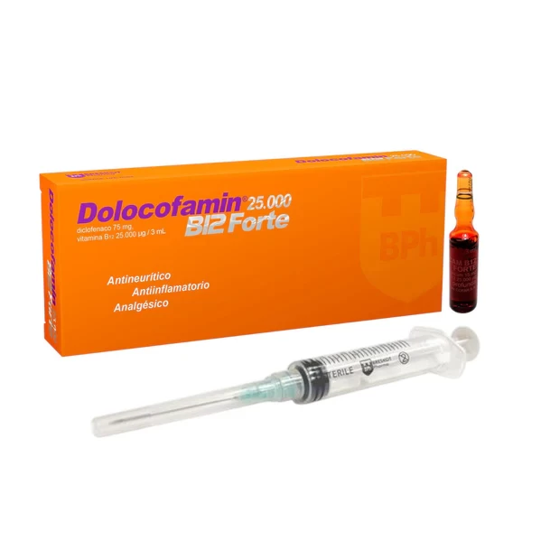 DOLOCOFAMIN B12 FORTE X 3 ML 25.000 X 10 AMPOLLAS