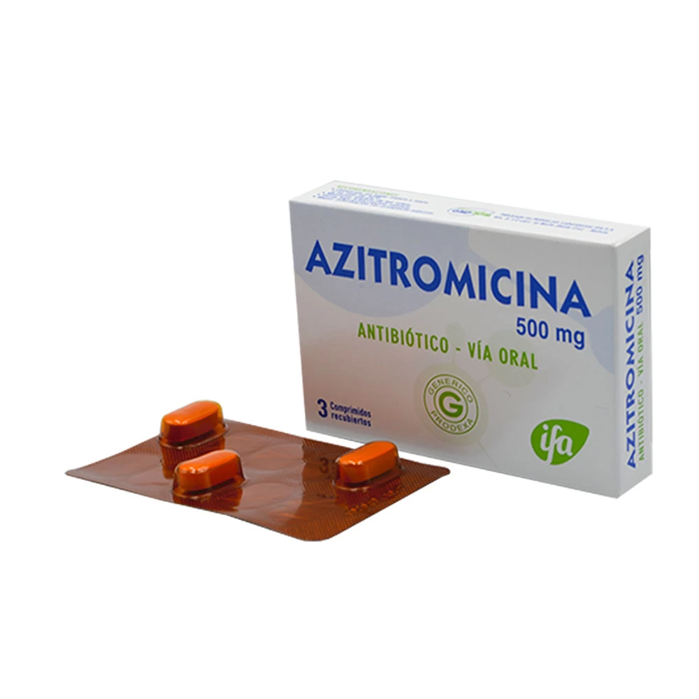 AZITROMICINA 500 MF X 3 COMP PRODEXA