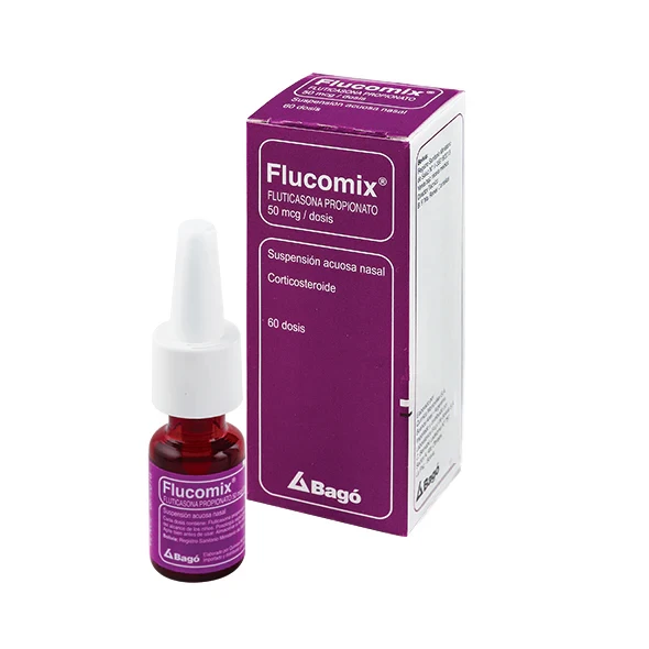 FLUCOMIX 50 MG NASAL 60 DOSIS FLUTICASONA