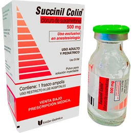 SUCCINILCOLINA (SUXAMETONIO) 500 MG