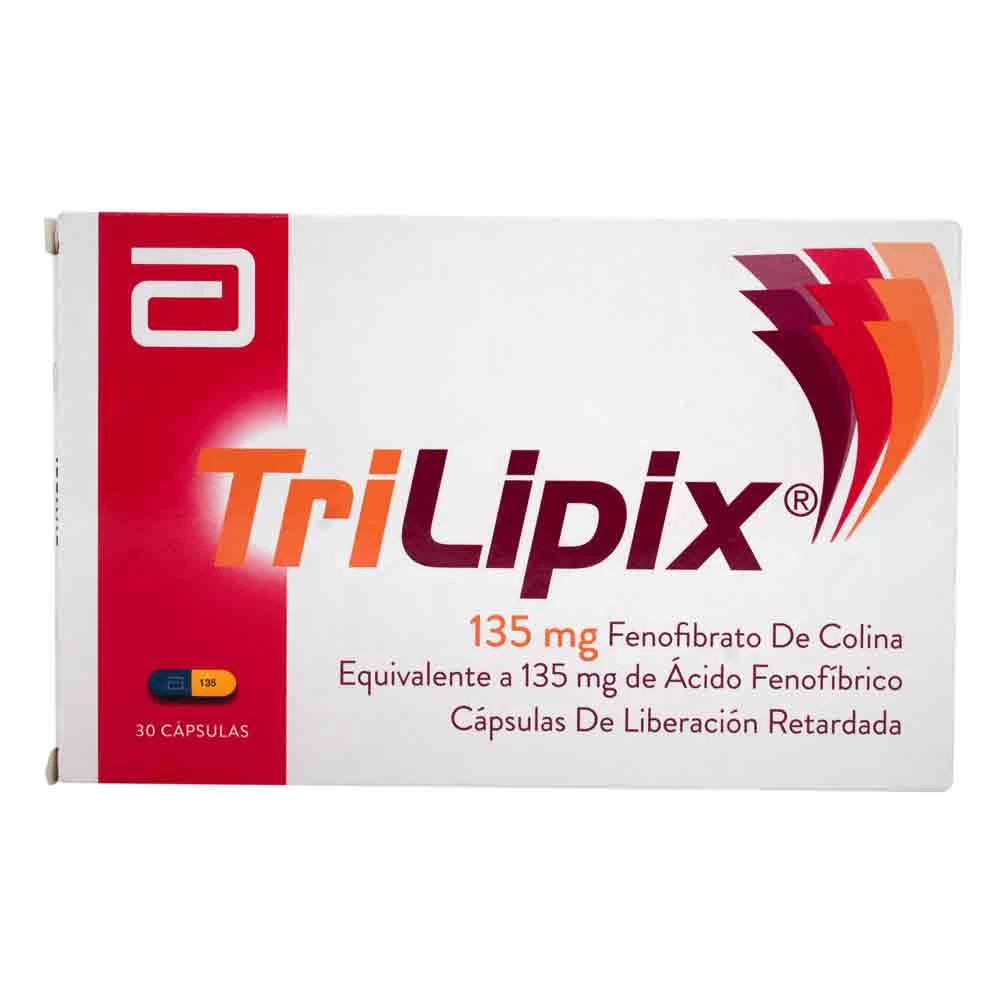 TRILIPIX x30 (FENOFIBRATO COLINA 135 MG)