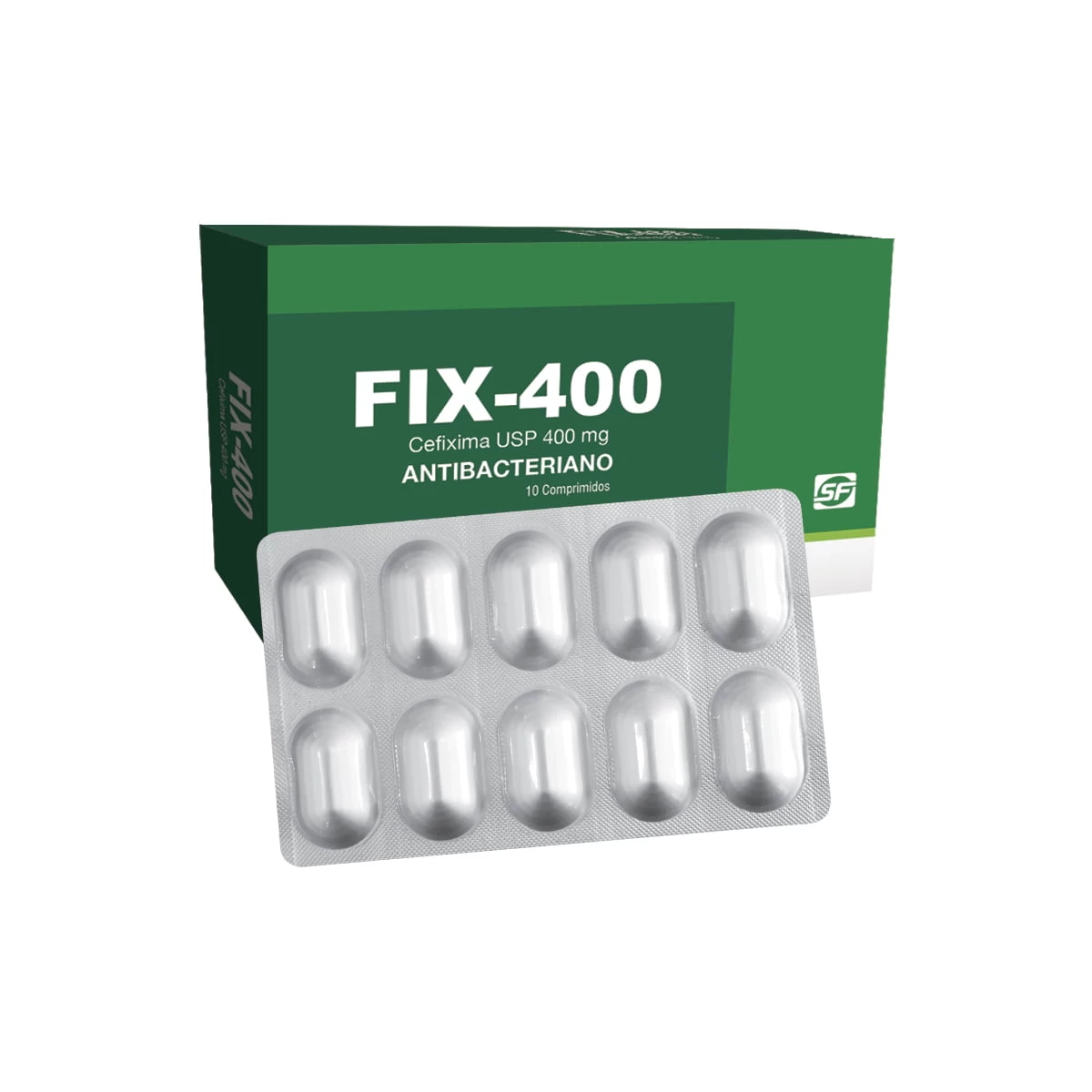 CEFIXIMA 400 MG X 10 FIX 400