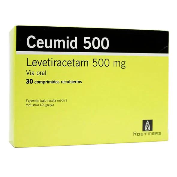 CEUMID 500 MG X 30 COMP ( LEVETIRACETAM)