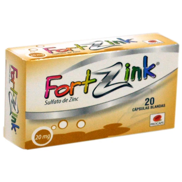 FORTZINK 20 MG X 20 ZINC