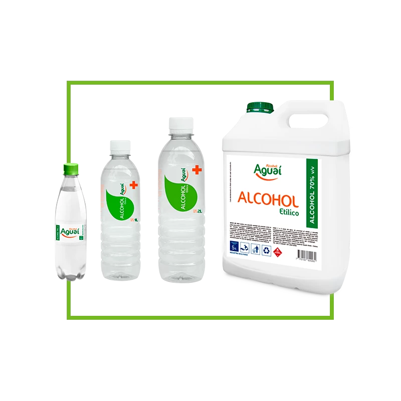 ALCOHOL ETILICO 70 % AGUAI