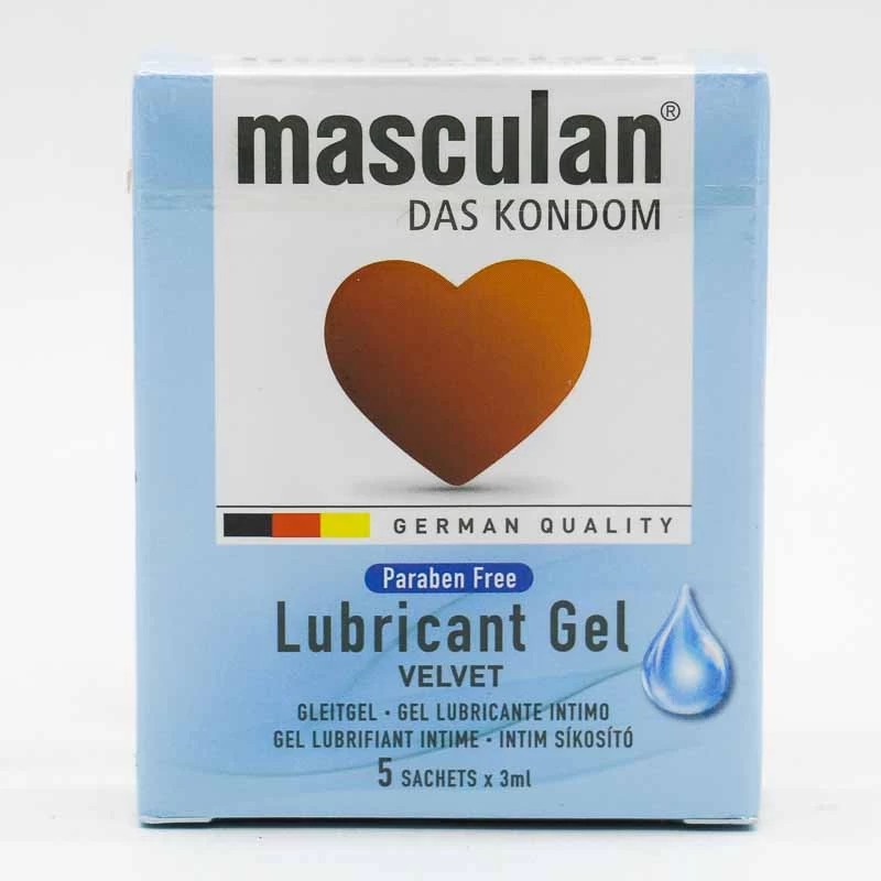 CONDON MASCULAN GEL LUBRICANTE X 5