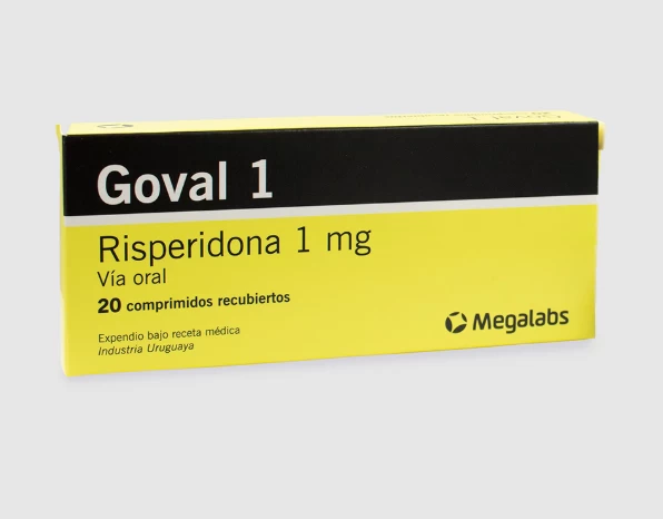 GOVAL RISPERIDONA 1 MG