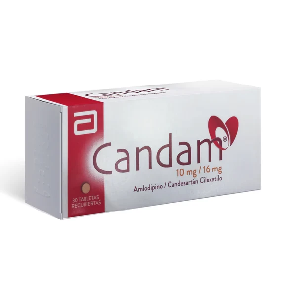CANDAM 10/16 MG ( AMLODIPINO/CANDESARTAN ) X 30 TAB