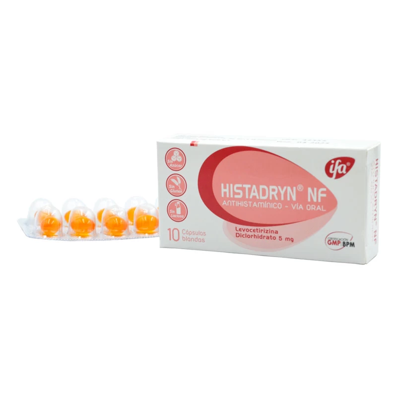 HISTADRYN 10 MG X 10