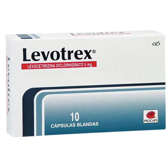 LEVOTREX 5 MG X 10 antialergico