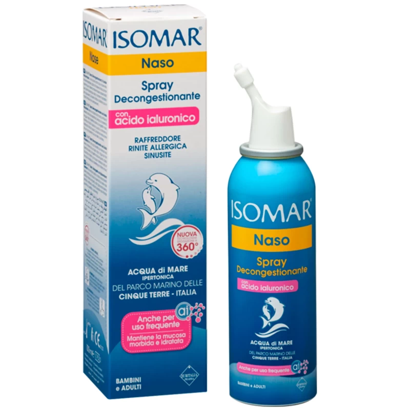 ISOMAR SPRAY C/ ACIDO HIALURONICO X 100 ML (ADULTO-NINO)