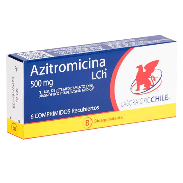 AZITROMICINA 500 MG X 6 LCH