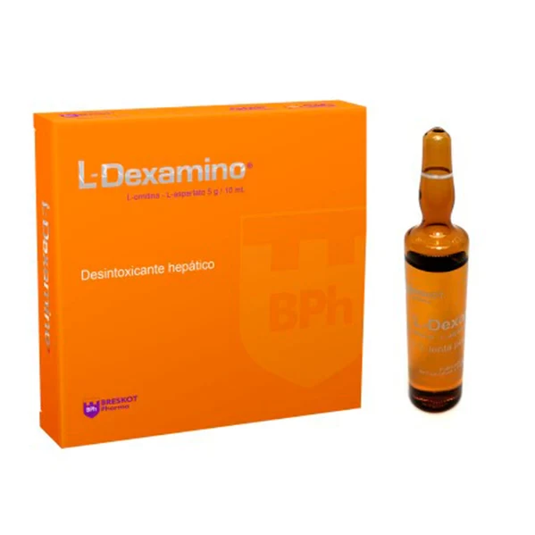 L-DEXAMINO 5G/10ML X 5 AMP ( P/DIABETICOS)
