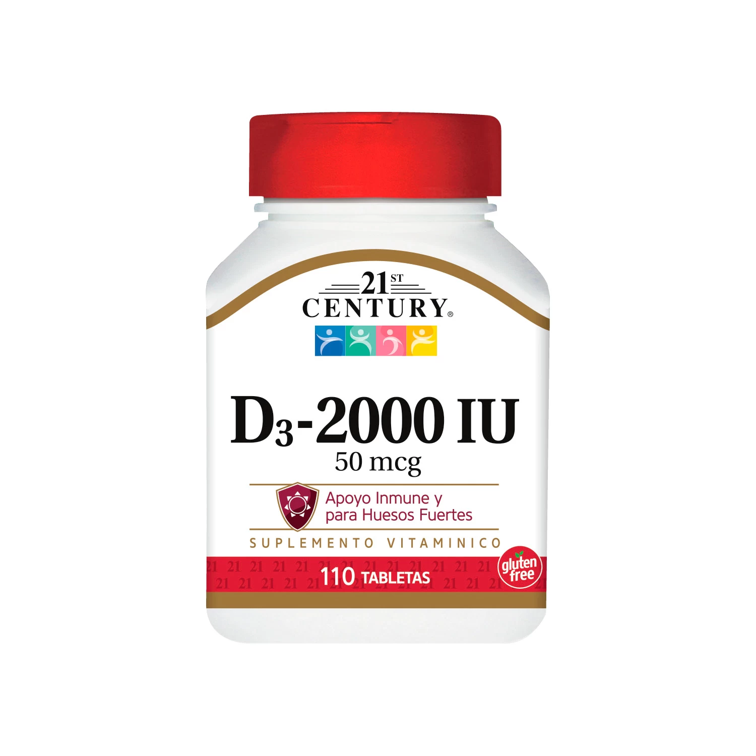 VITAMINA D3 2000 Iu X 110 TAB 21st.CENTURY