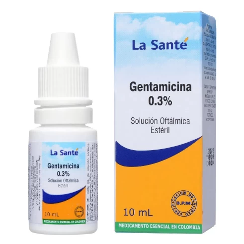 GENTAMICINA 0.3% X 10 ML COLIRIO