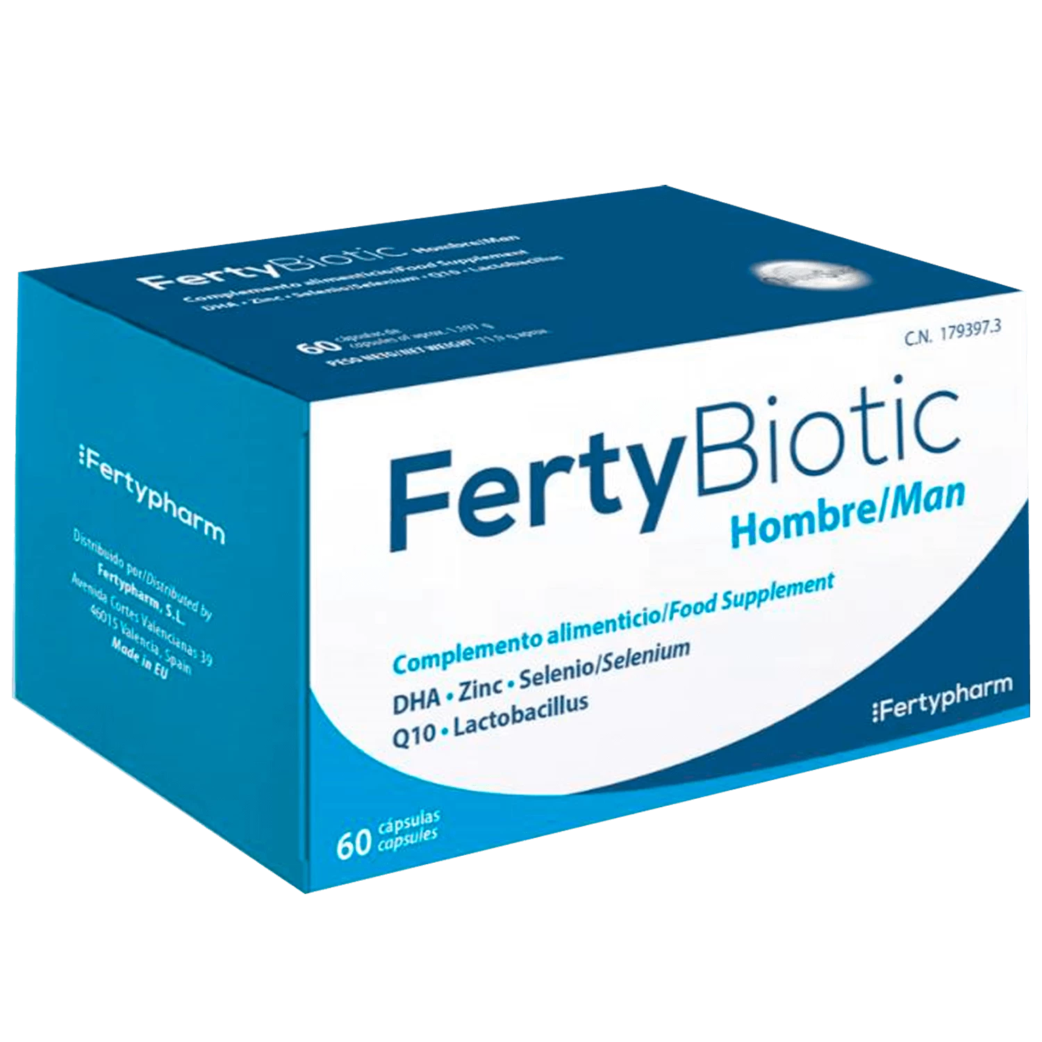 FERTYBIOTIC HOMBRE X 60 CAP