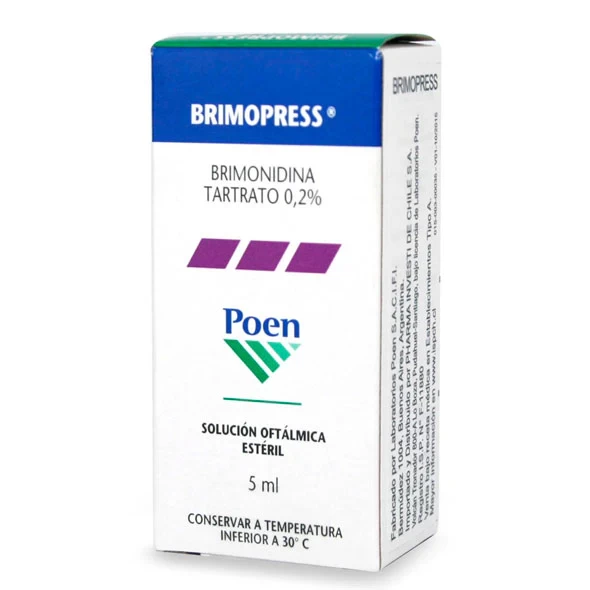 BRIMOPRESS 0,2 % COLIRIO 5 ML(BRIMONIDINA)
