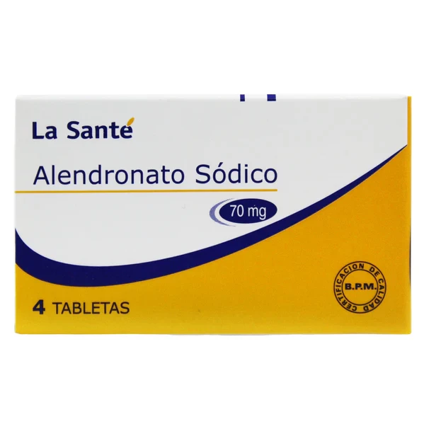 ALENDRONATO 70 MG X 4 LA SANTE