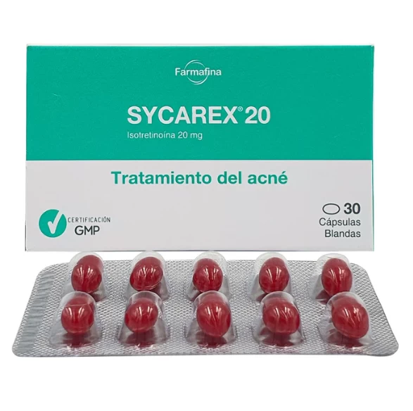 SYCAREX 20 ( ISOTRETOINA 20 MG )