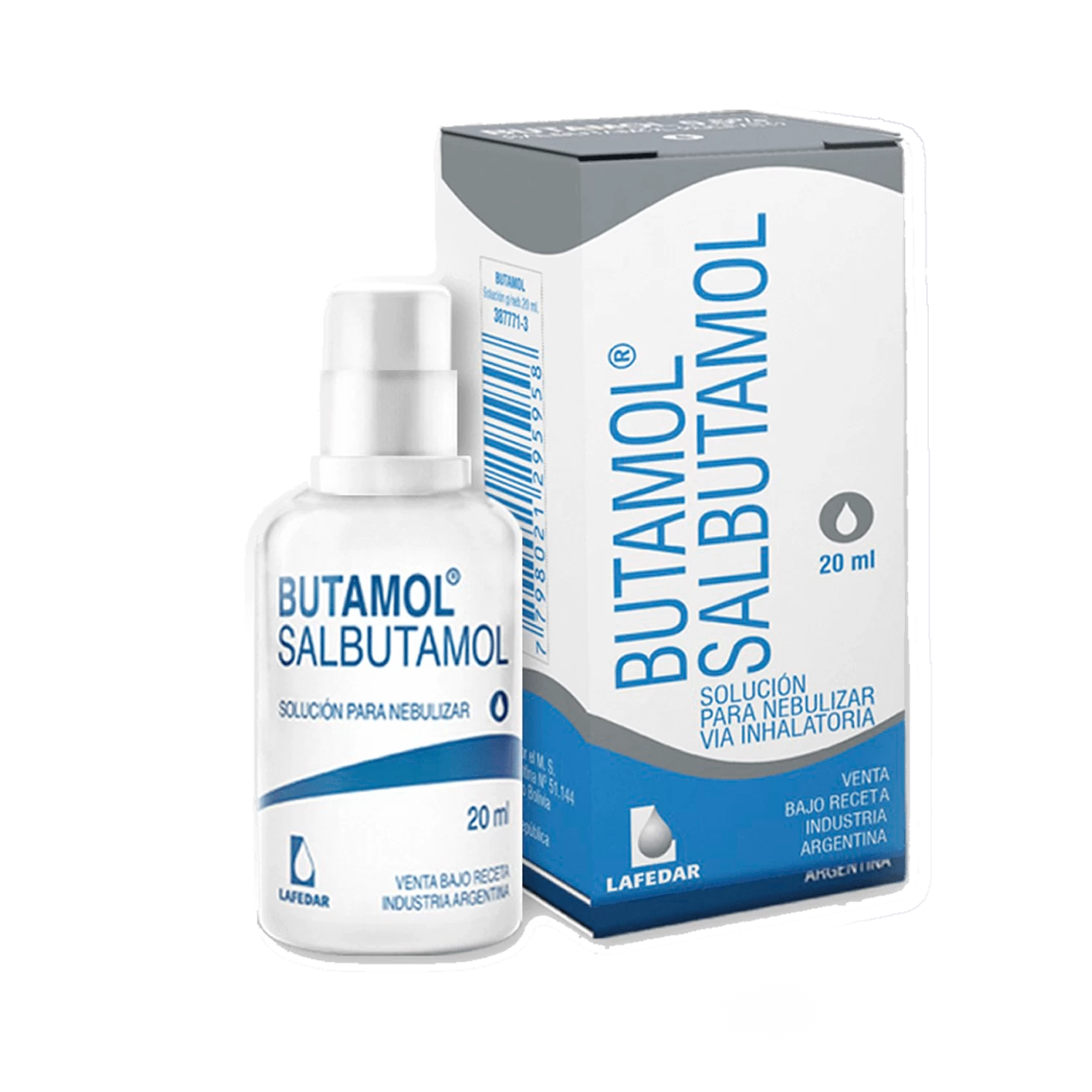 BUTAMOL 20ml (SALBUTAMOL SOLUCION P/NEBULIZAR)