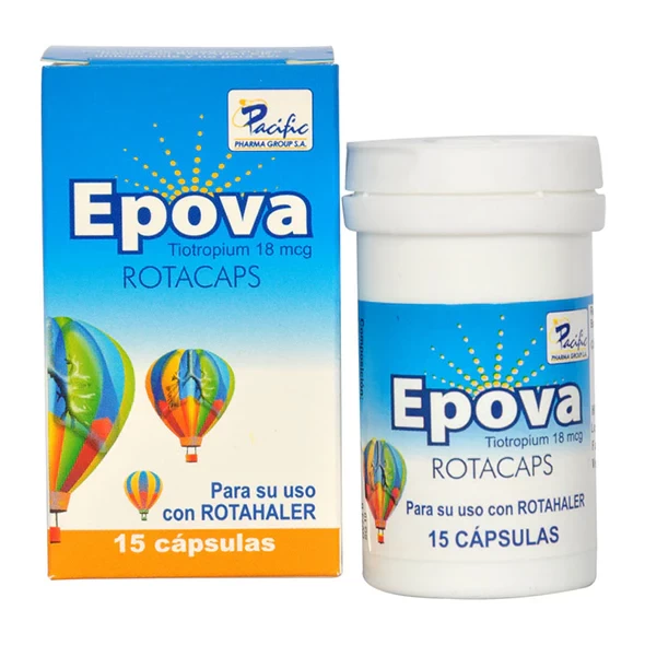 EPOVA (TIOTROPIO 18 MCG)