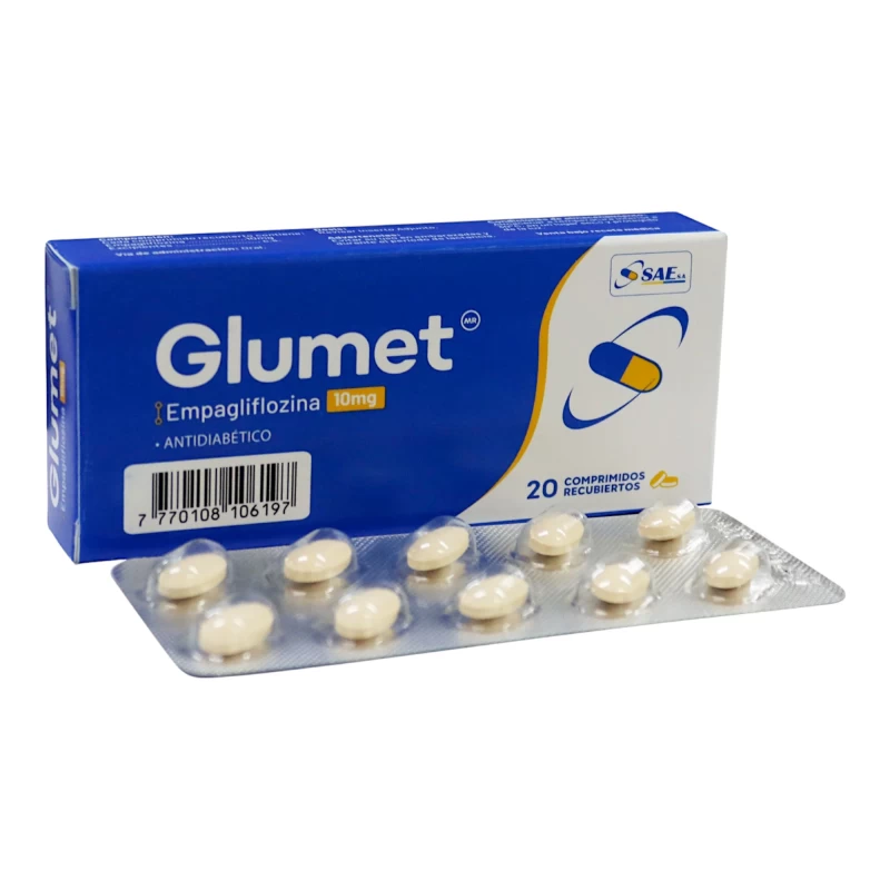 GLUMET 10 MG X 20 COMP