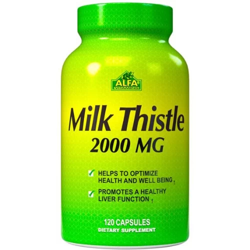 SILIMARINA 2000 MG X 120 MILK THISTLE alfa