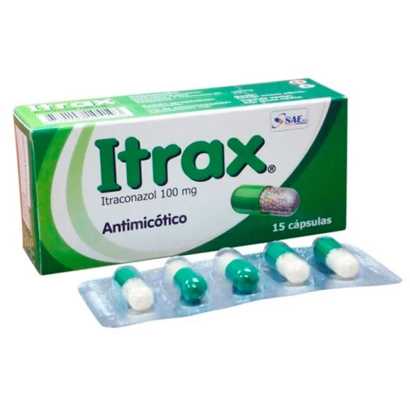 ITRAX 100 MG X 15 (ITRACONAZOL)