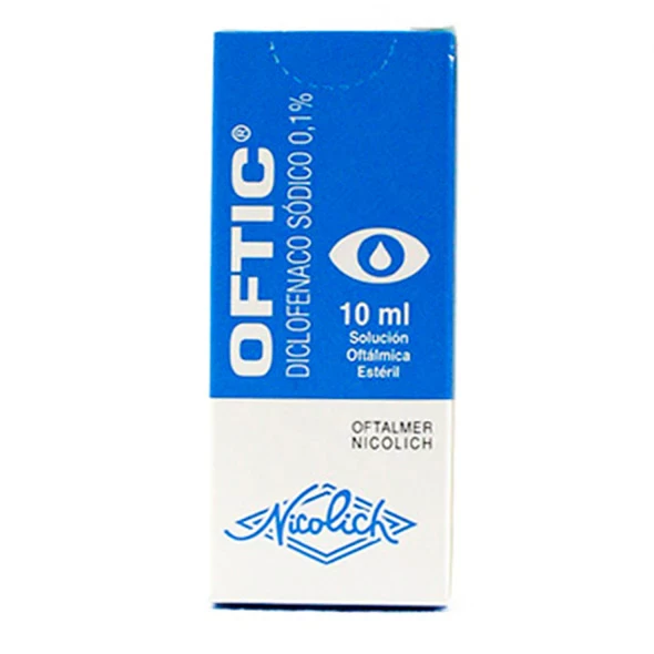 OFTIC COLIRIO X 10 ML (DICLOFENACO 0,1%)