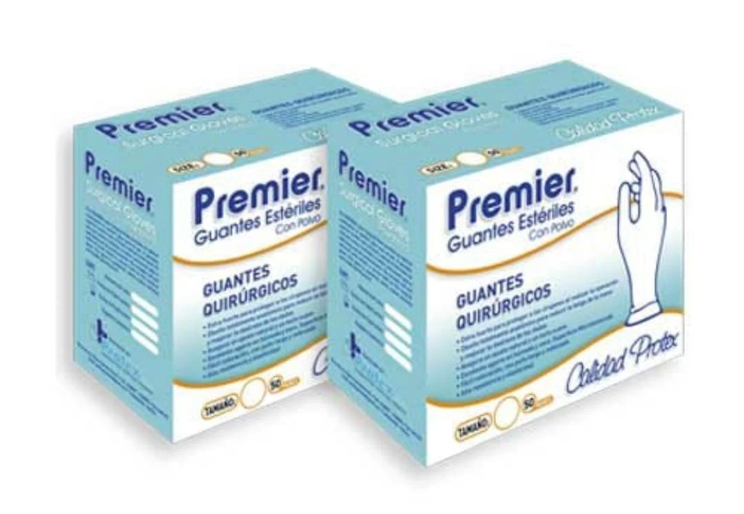 GUANTES TALLA 7 1/2 ESTERIL PREMIER PAR
