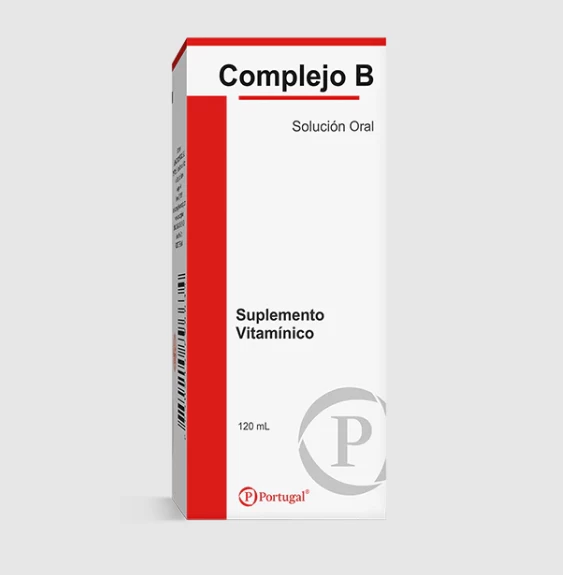 COMPLEJO B SOLUCION ORAL 120 ML SUPLEMENTO VITAMINICO