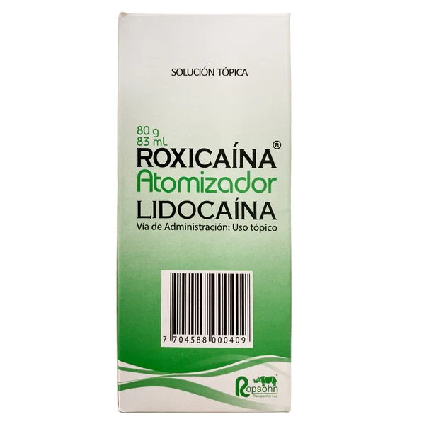 ROXICAINA ATOMIZADOR 83 ML