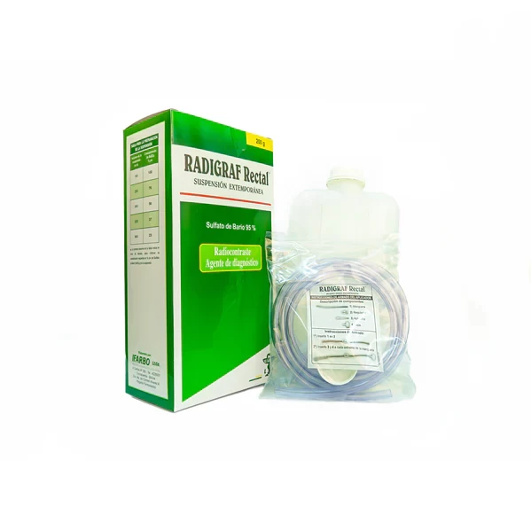 RADIGRAF ENEMA 200 GR- SULFATO DE BARIO