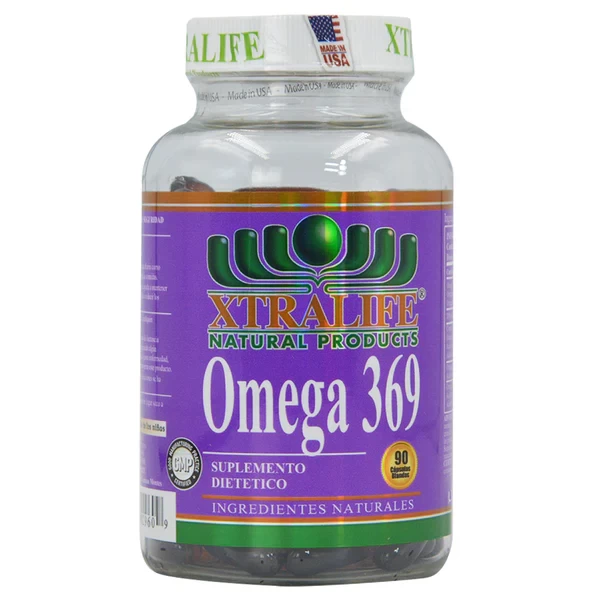 OMEGA 369 XTRALIFE X 90 CAPSULAS