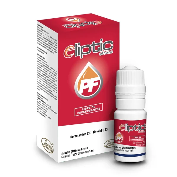 ELIPTIC COLIRIO 5 ML (DORZOLAMIDA /TIMOLOL)