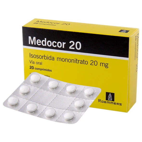 MEDOCOR X 20 (ISOSORBIDA MONITRATO 20MG)