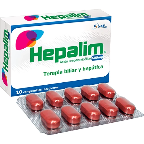 HEPALIM 600 MG X 10 COMP