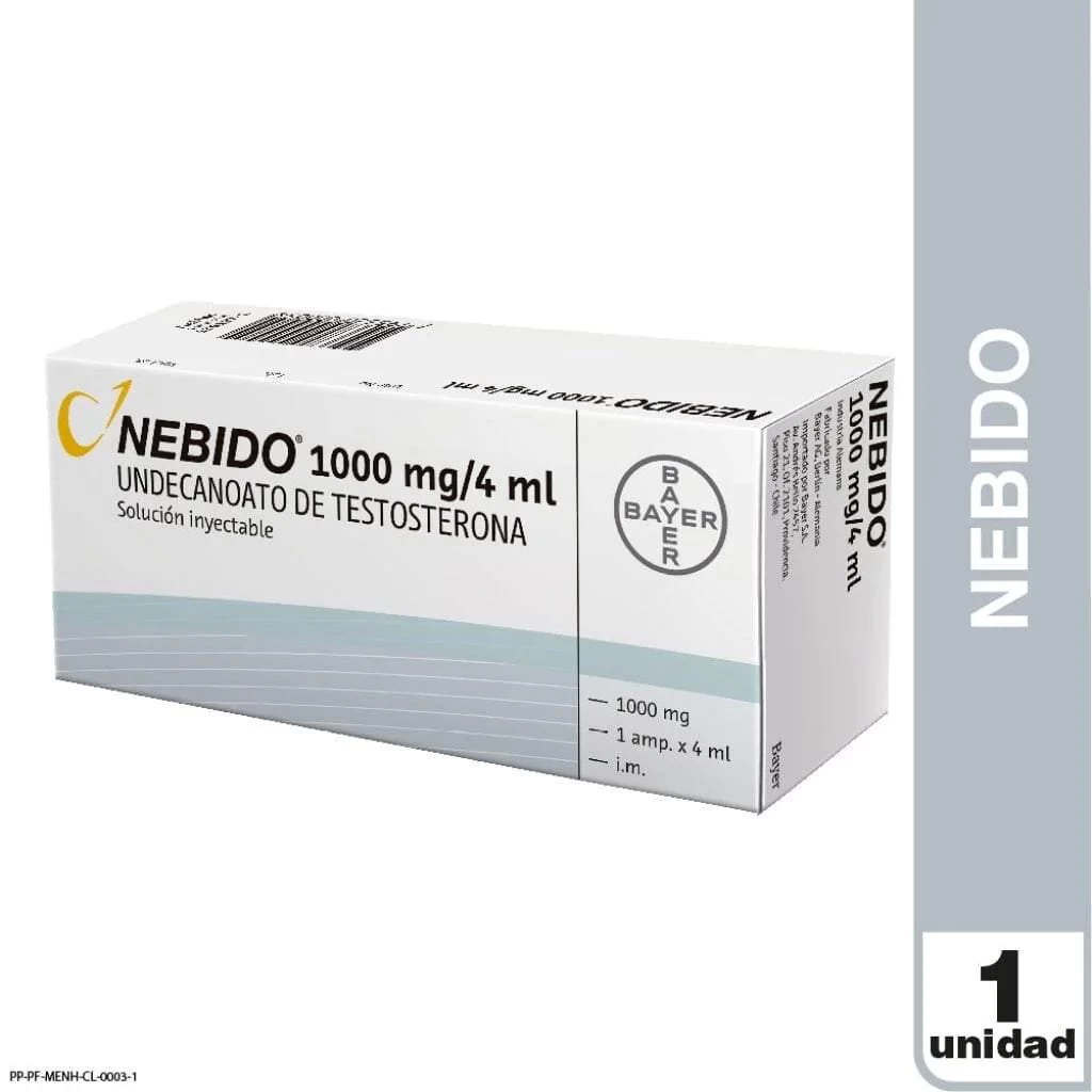 NEBIDO 1000 MG/4 ML