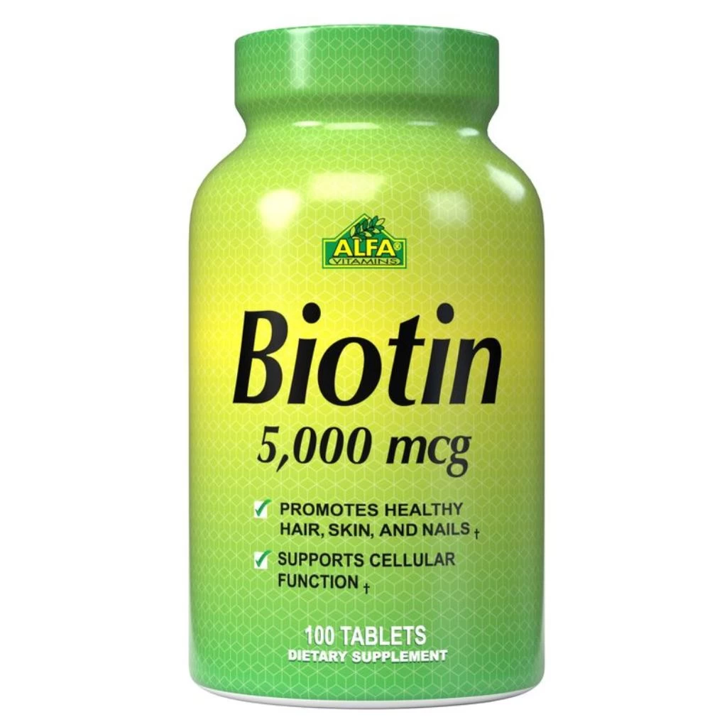 BIOTIN 5000 MCG X 100 ALFA