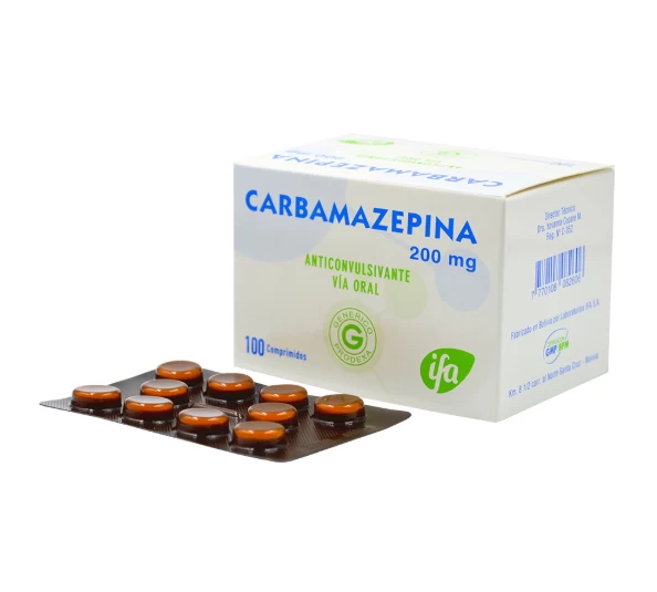 CARBAMAZEPINA 200 MG X 100 COMP DELTA