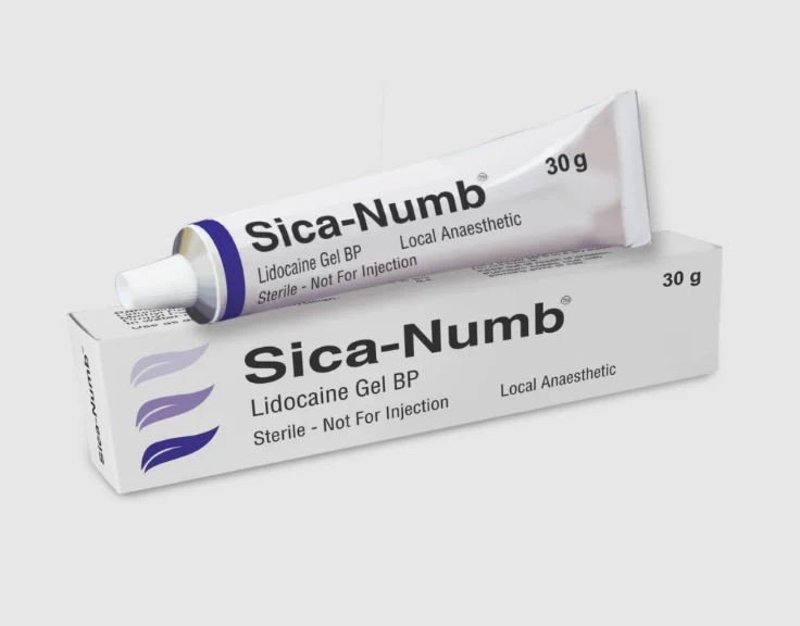 LIDOCAINA GEL 2% SICA NUMB